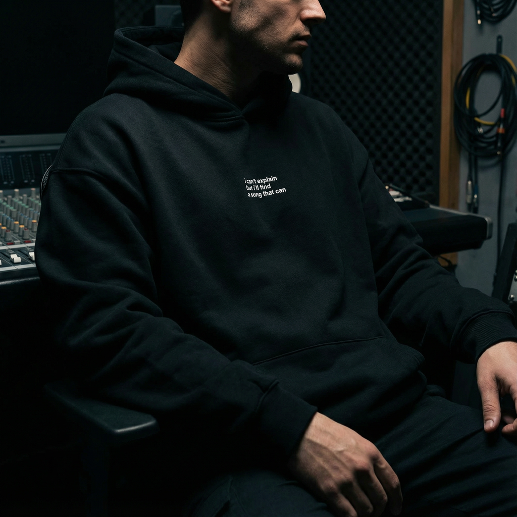 I Can't Explain But I'll Find a Song That Can Unisex Oversized Hoodie