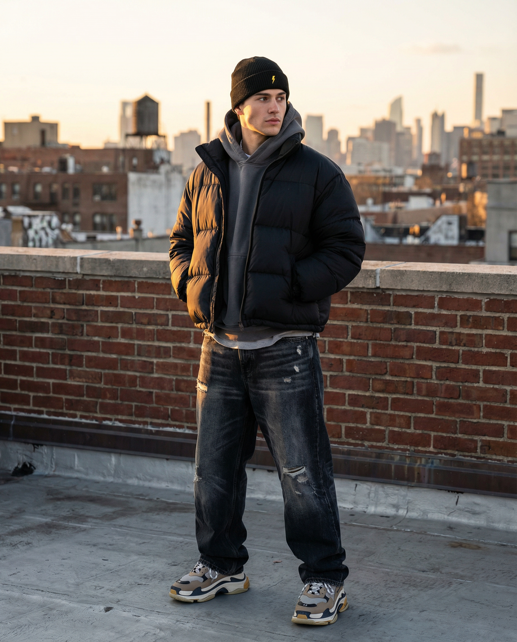 High Voltage Fisherman Beanie