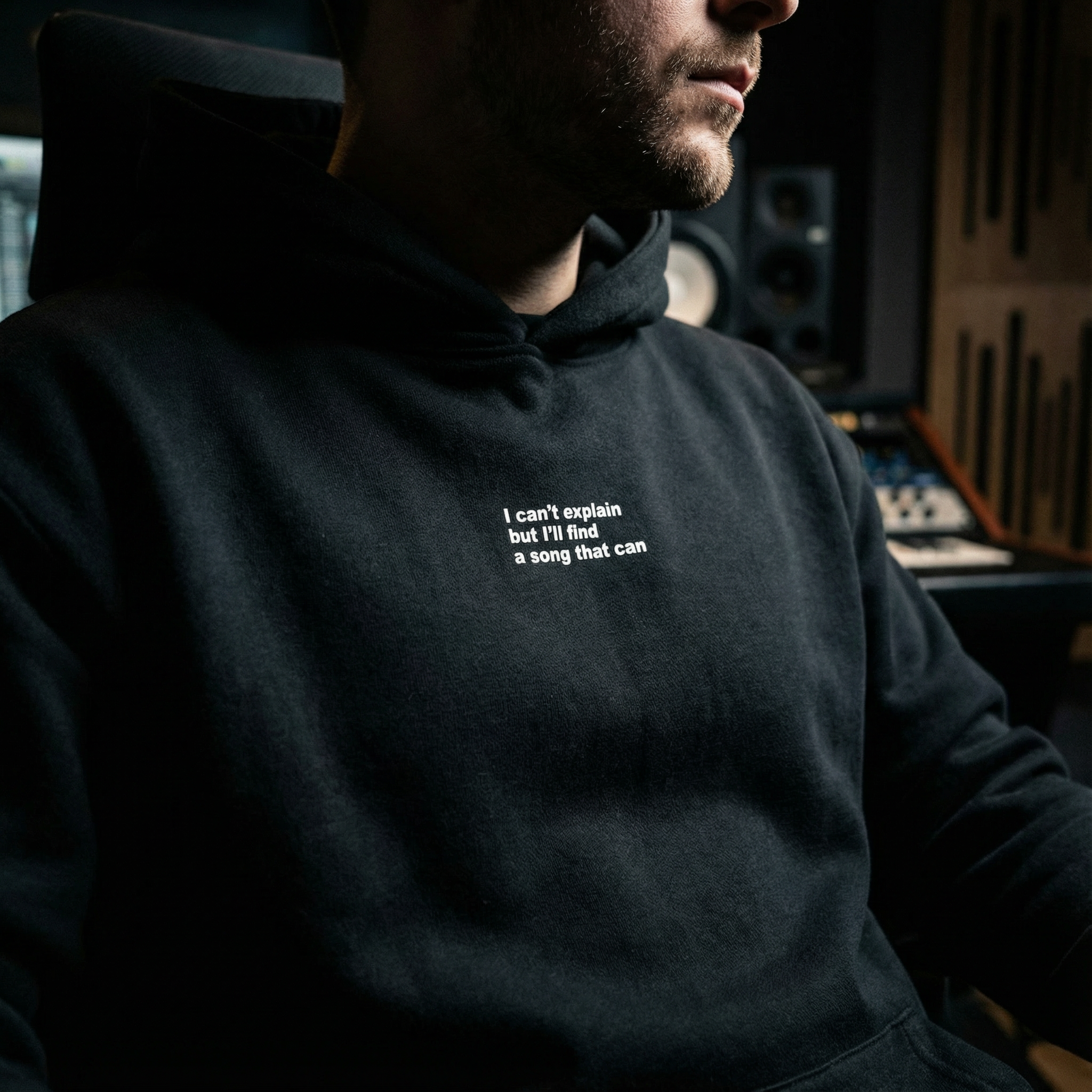 I Can't Explain But I'll Find a Song That Can Unisex Oversized Hoodie